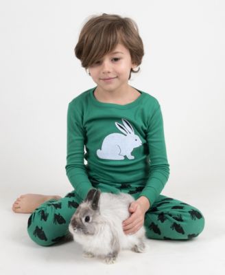 Kids Matching Family Two Piece Cotton Easter Pajamas 6-14