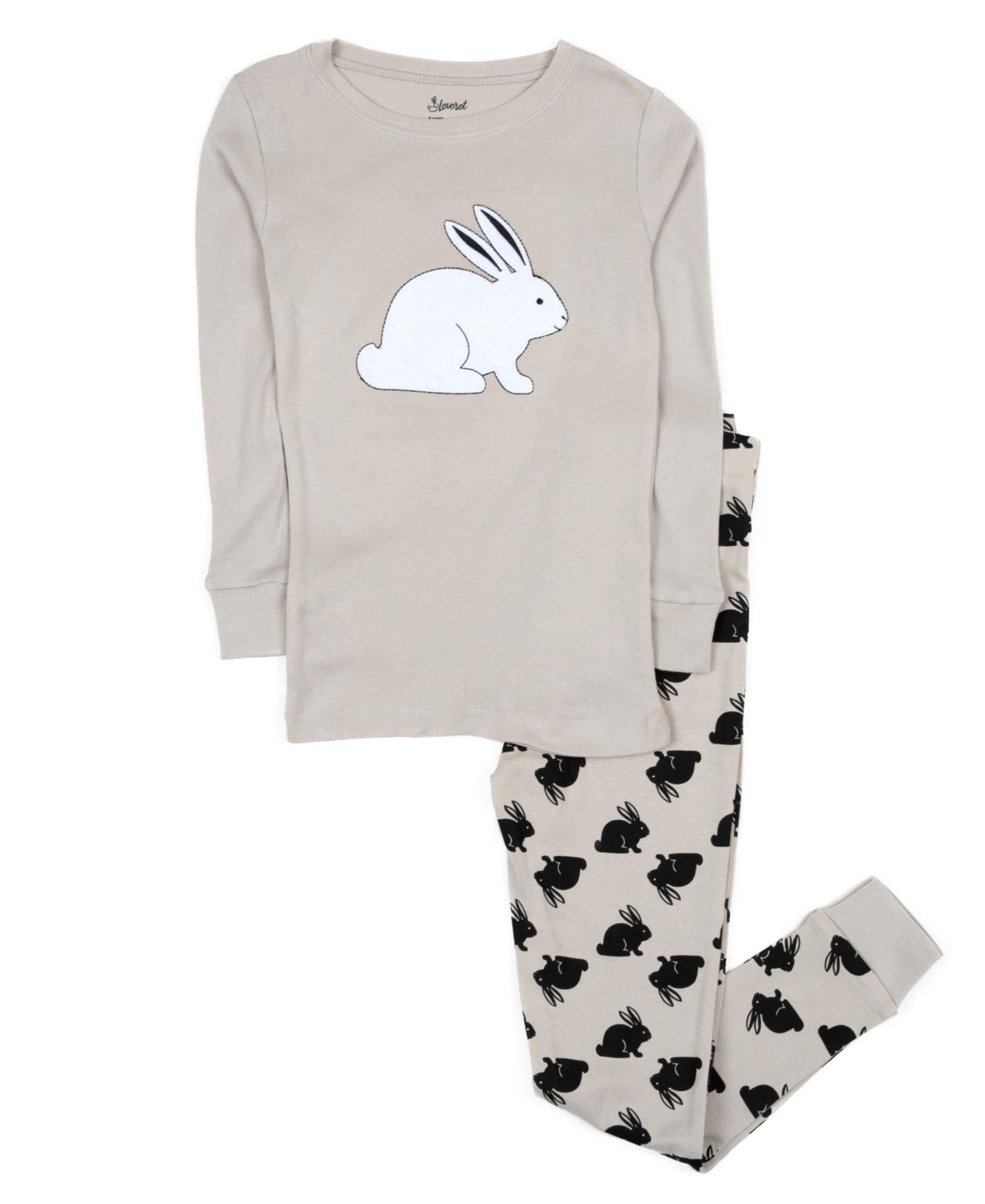 Kids Matching Family Two Piece Cotton Easter Pajamas 6-14