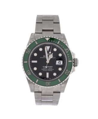 Oyster Perpetual Submariner Starbucks Date Automatic Watch in Stainless Steel and Cerachrom 41mm