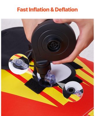 1-3 Rider Towable Boat Tube with Nylon Cover and Safety Valve