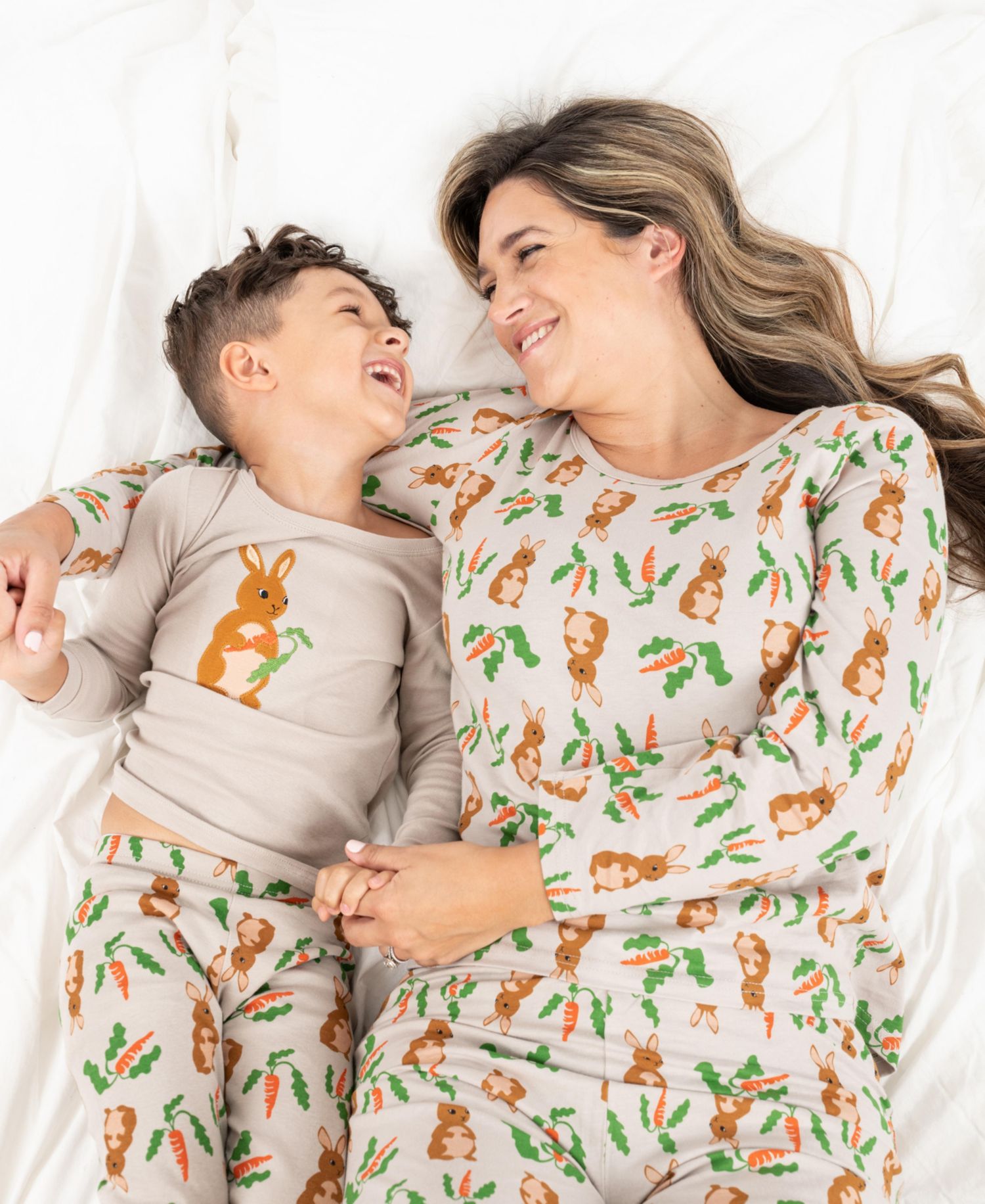 Toddler Matching Family Two Piece Cotton Easter Pajamas