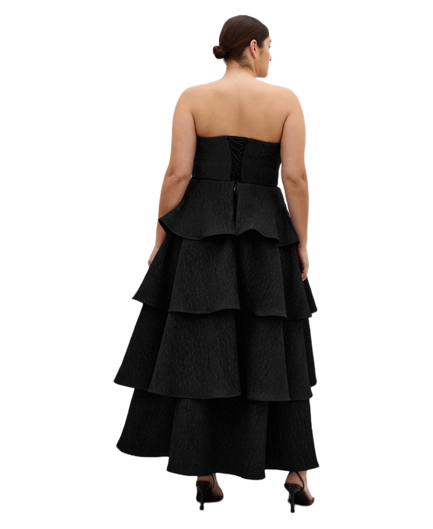 Women's Elizabeth Tiered Frill Maxi Dress