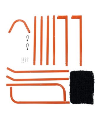 6 x 6 Ft Folding Lacrosse Goal with Steel Frame