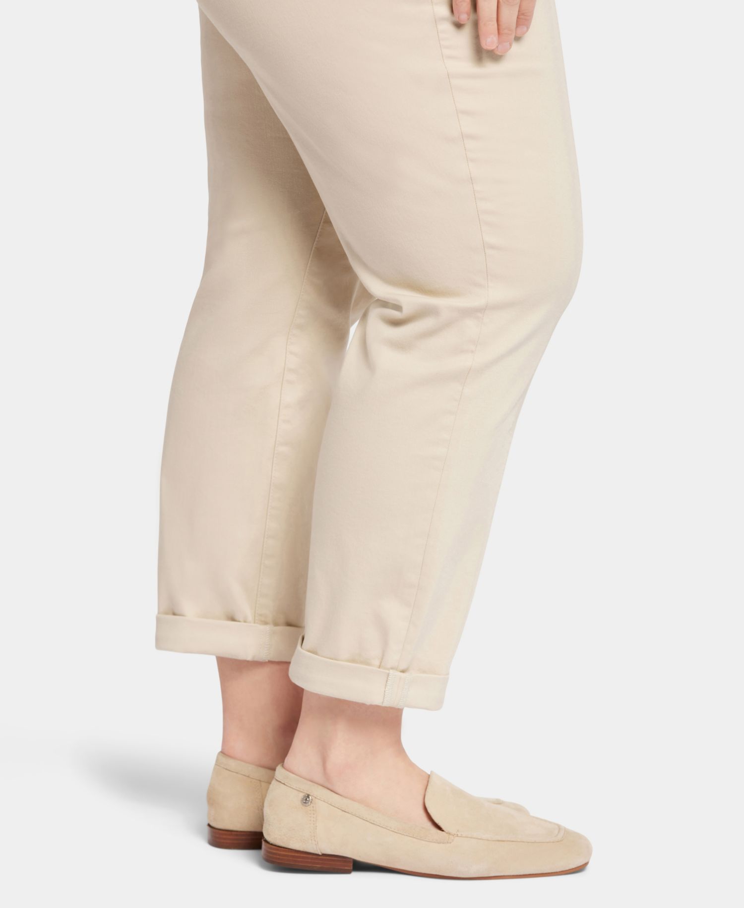 Plus Margot Girlfriend Jeans with Roll Cuffs