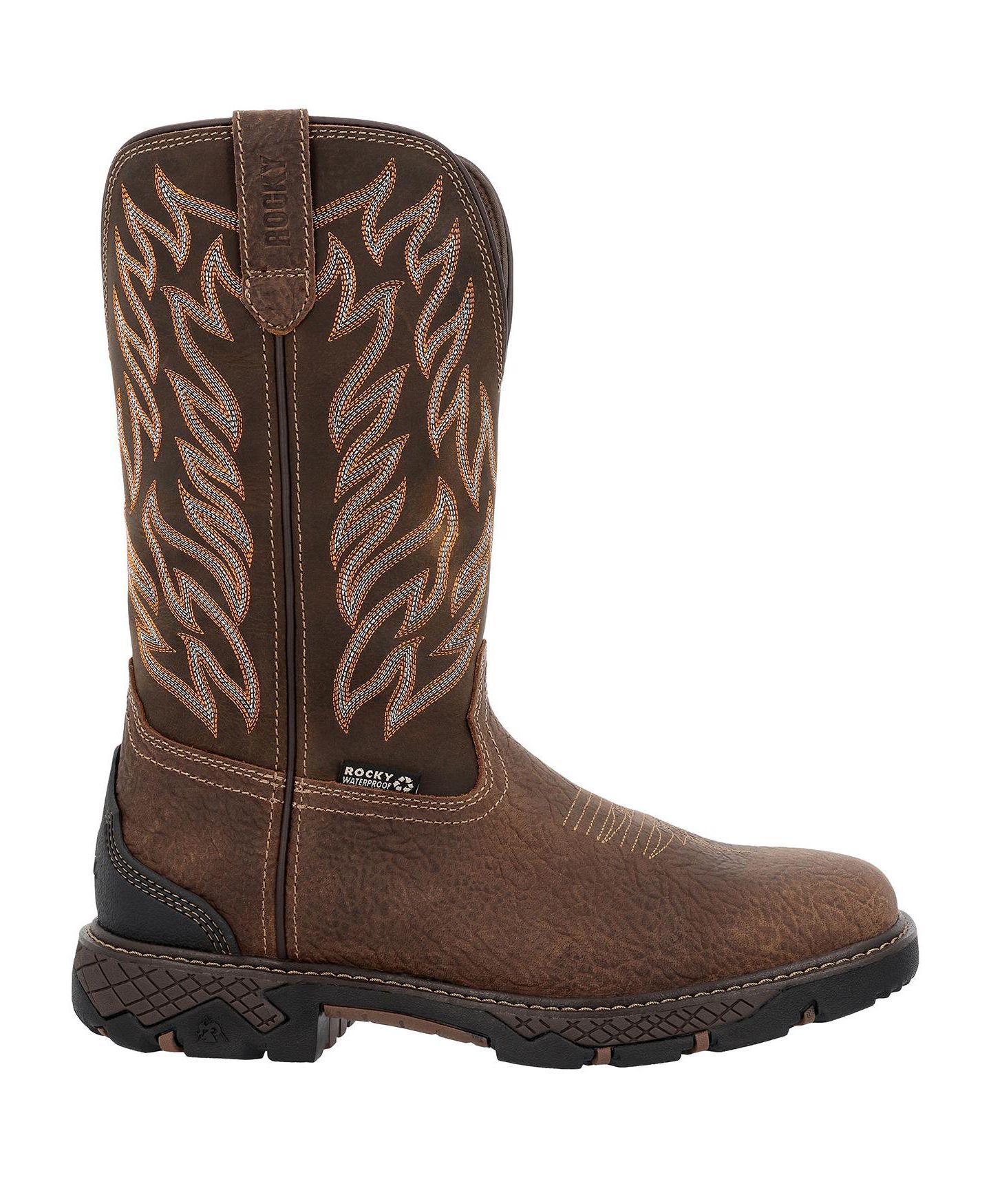Мужские ботинки ROCKY Ironhawk Waterproof Western Boot, цвет: Коричневый — фото 4