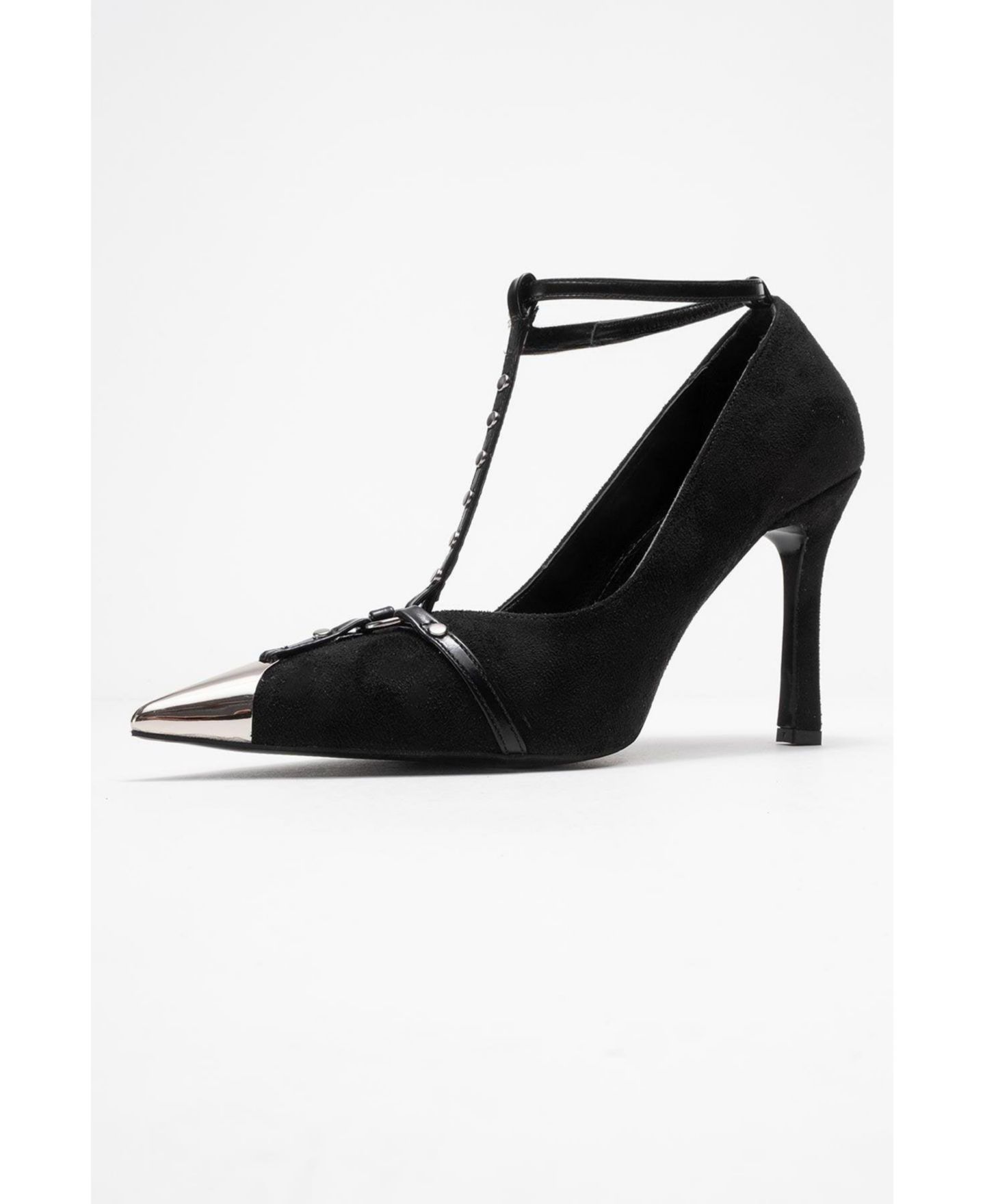 Женские туфли Prologue Shoes Juliana Pointed Toe, цвет: Чёрный замшевый — фото 4