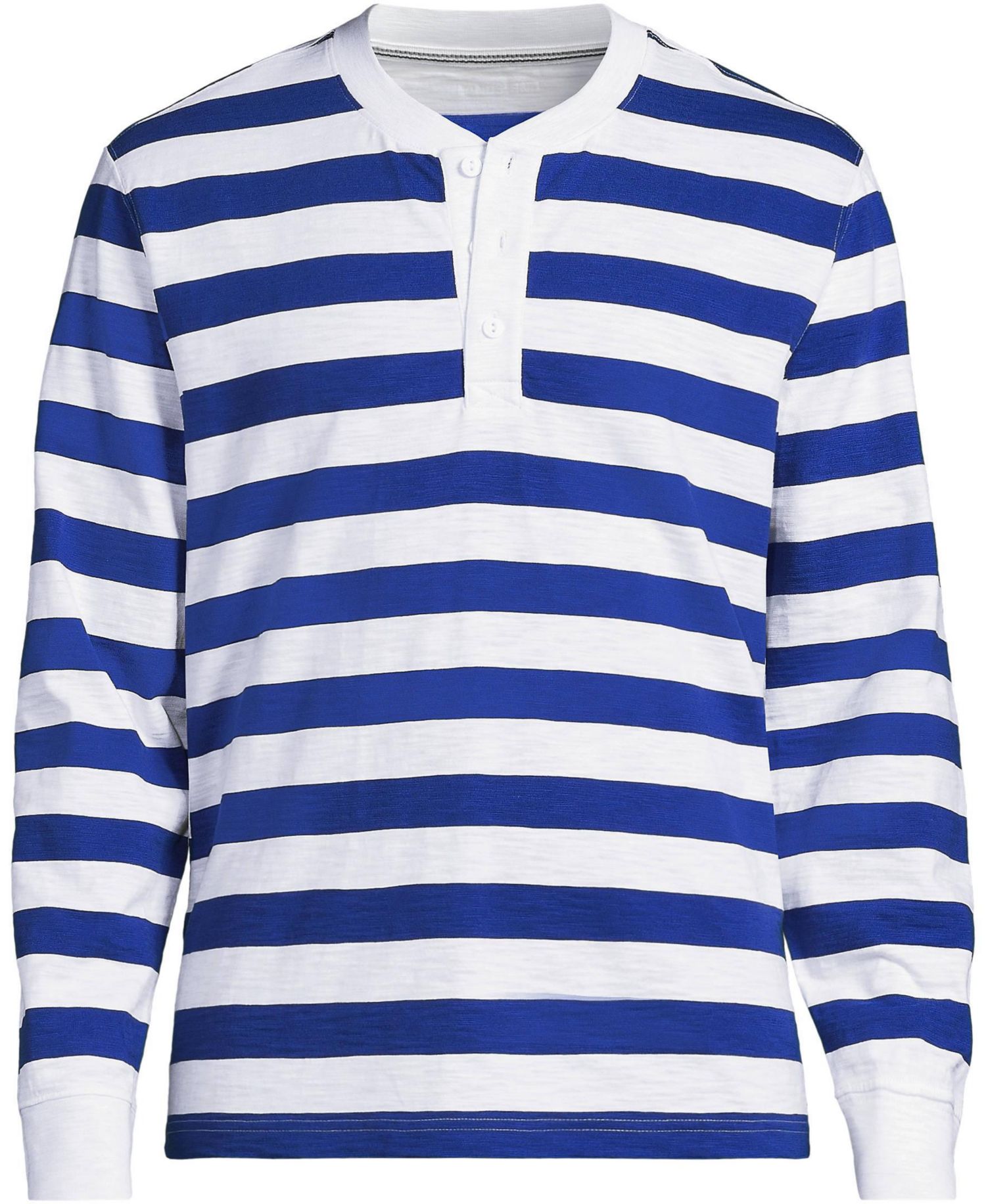 Men's Long Sleeve Slub Henley
