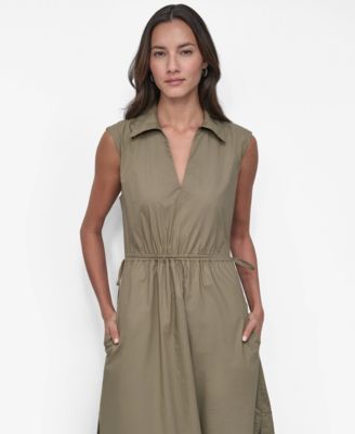 Women's Back-Cut-Out Sleeveless Maxi Dress