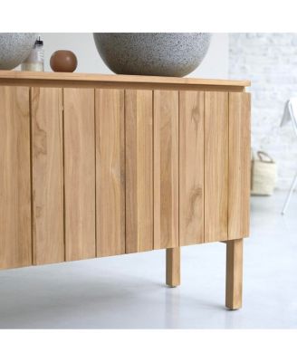 Jill teak vanity unit 120