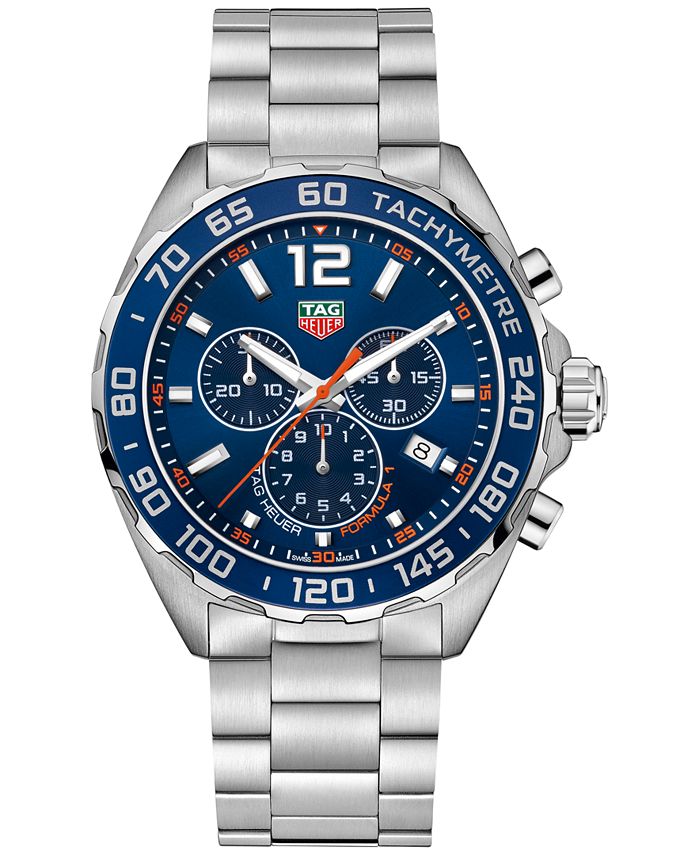 TAG Heuer Men s Swiss Chronograph Formula 1 Stainless Steel