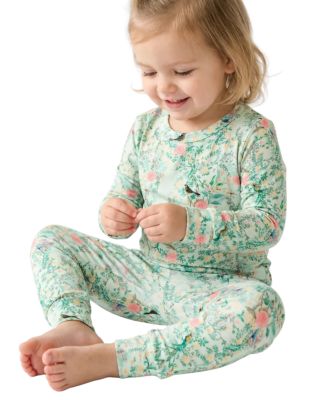 Baby Girls Sage Blossom Pajama Set