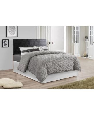 Contemporary Casual  Bed Frame 41-53H x 63W inch for Relaxing Sleep Area