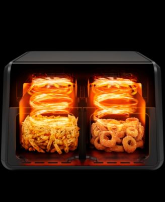 TurboFry 9-Quarts Dual-Basket Air Fryer