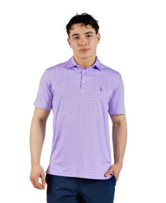 Men's Printed Performance Polo