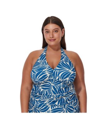 Women's Comeback Halter Tankini Top