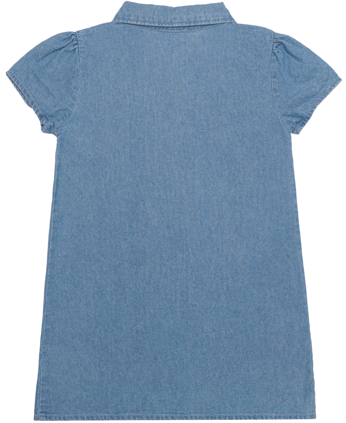 Disney Girls' 2T-6X Stitch Cap-Sleeve Collared Dress