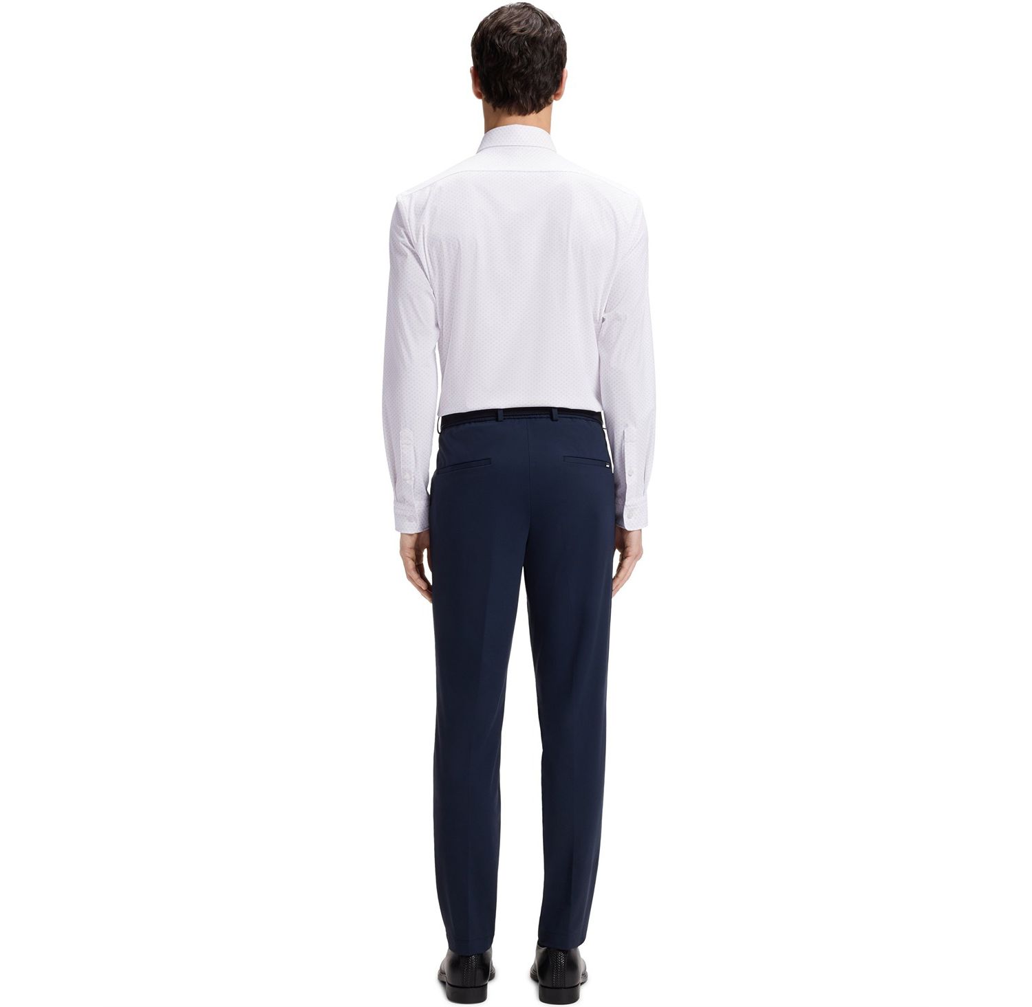 Men's Performance-Stretch Jersey Dress Shirt