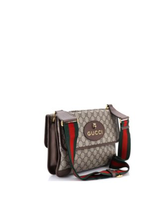 Medium Neo Vintage Flap Messenger GG Coated Canvas