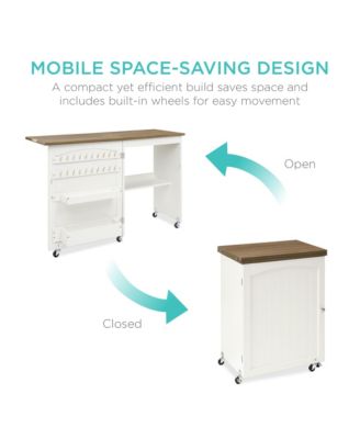 Sewing Machine Table and Desk w/ Craft Storage and Trays