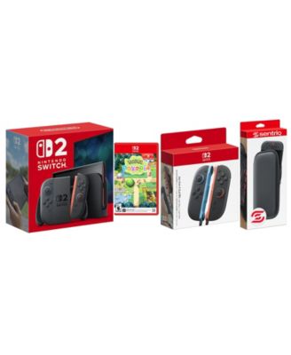 Switch 2 Console with Pokemon Pokopia, Extra Joy-Cons and Protective Case Bundle