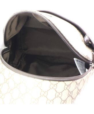 Small Front Pocket Backpack GG Coated Canvas