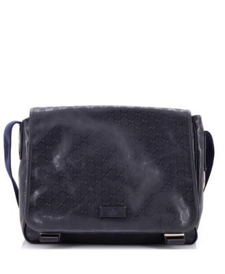 Diaper Flap Bag GG Imprime