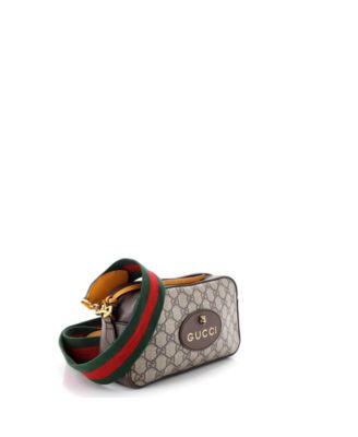 Neo Vintage Camera Messenger Bag GG Coated Canvas