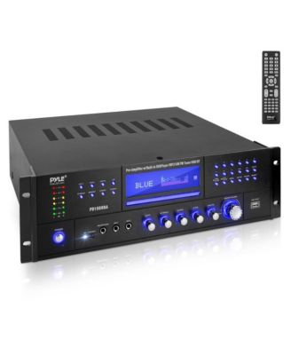 4-Channel Bluetooth Home Theater Amplifier Receiver with CD/DVD Player (PD1000BA) - 1000 Watt