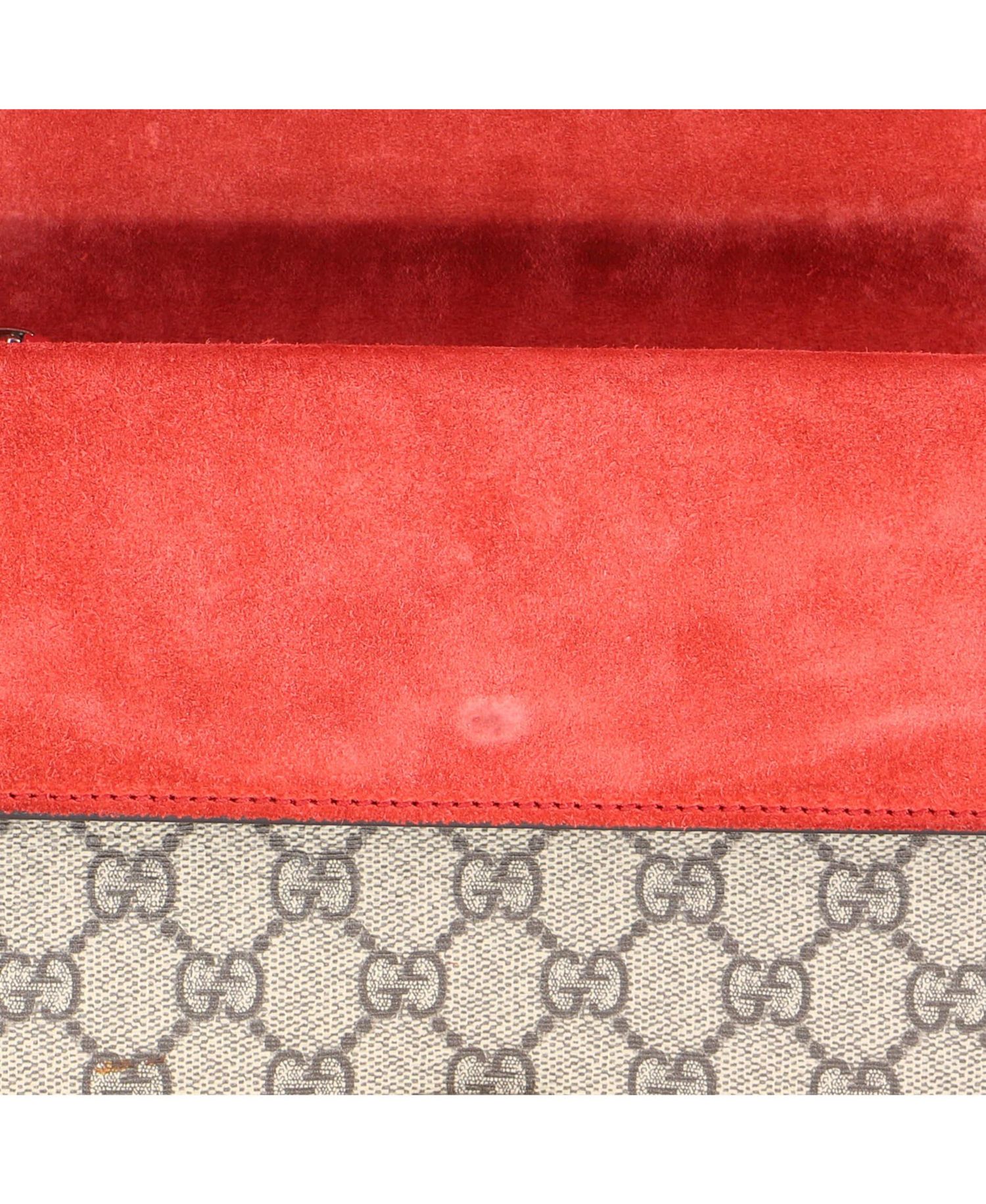 Small Dionysus Bag GG Coated Canvas