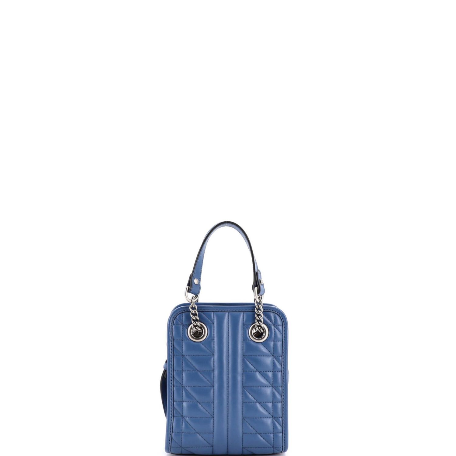 Mini GG Marmont Handle Crossbody Bag Matelasse Leather