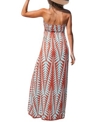 Women's Sunny Coast Geo Maxi Beach Dress