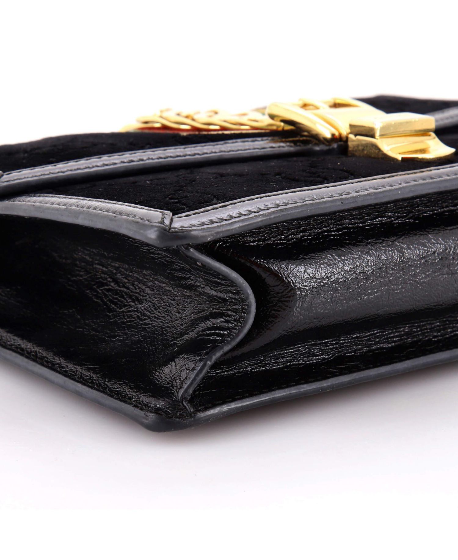 Small Sylvie Shoulder Bag GG Velvet