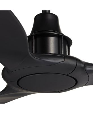 58" Modern Contemporary 3 Blade Indoor/Outdoor Damp Rated Ceiling Fan with Remote