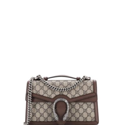 Small Dionysus Top Handle Chain Bag GG Coated Canvas