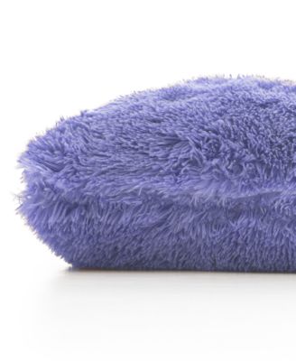 Textured Fluffy Decorative Pillow, 22" x 22"