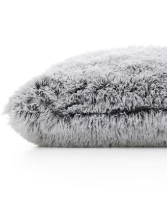 Textured Fluffy Decorative Pillow, 18" x 18"