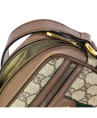 Mini Ophidia Messenger Bag GG Coated Canvas