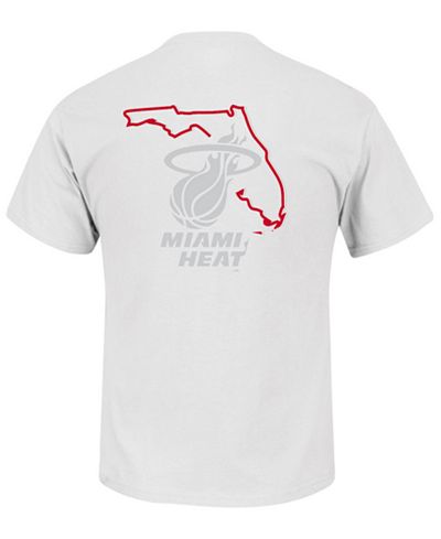 Majestic Men's Miami Heat Back Hit State T-Shirt