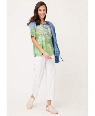 Women's Botanical Print T-Shirt