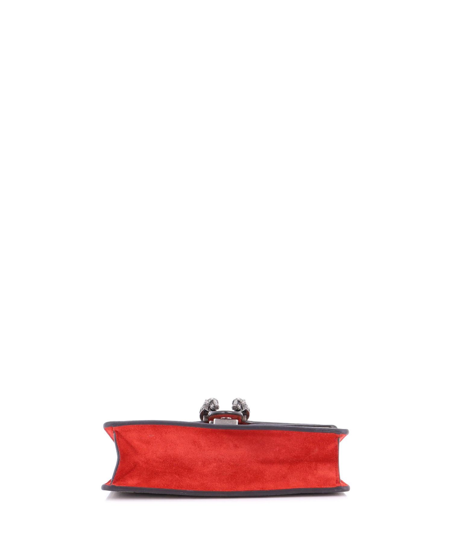 Small Dionysus Bag GG Coated Canvas with Crystal Embellished Metal