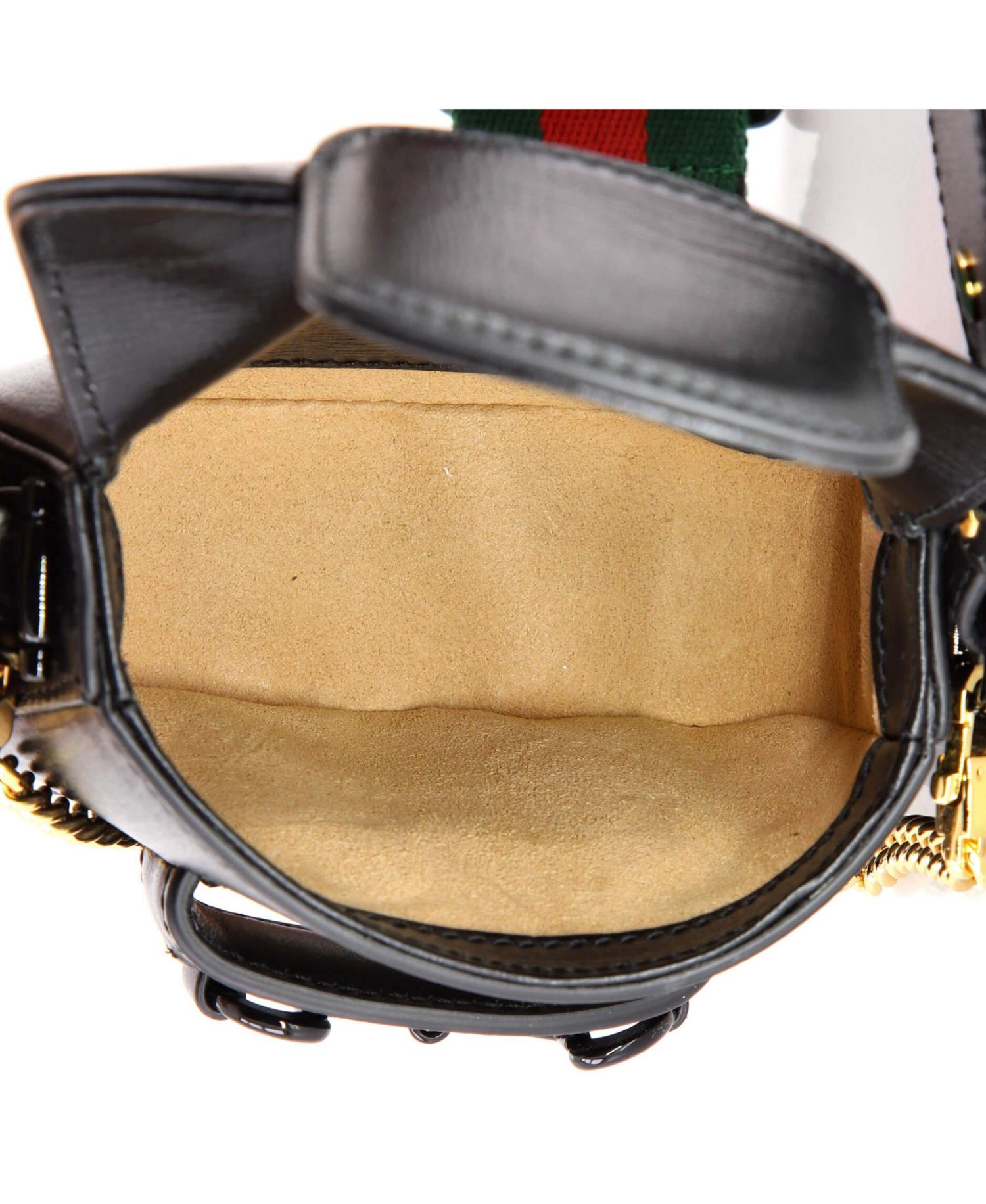 Horsebit 1955 Flap Wallet with Strap Leather