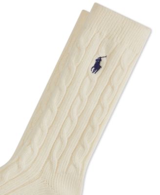 Women's Cable-Knit Socks