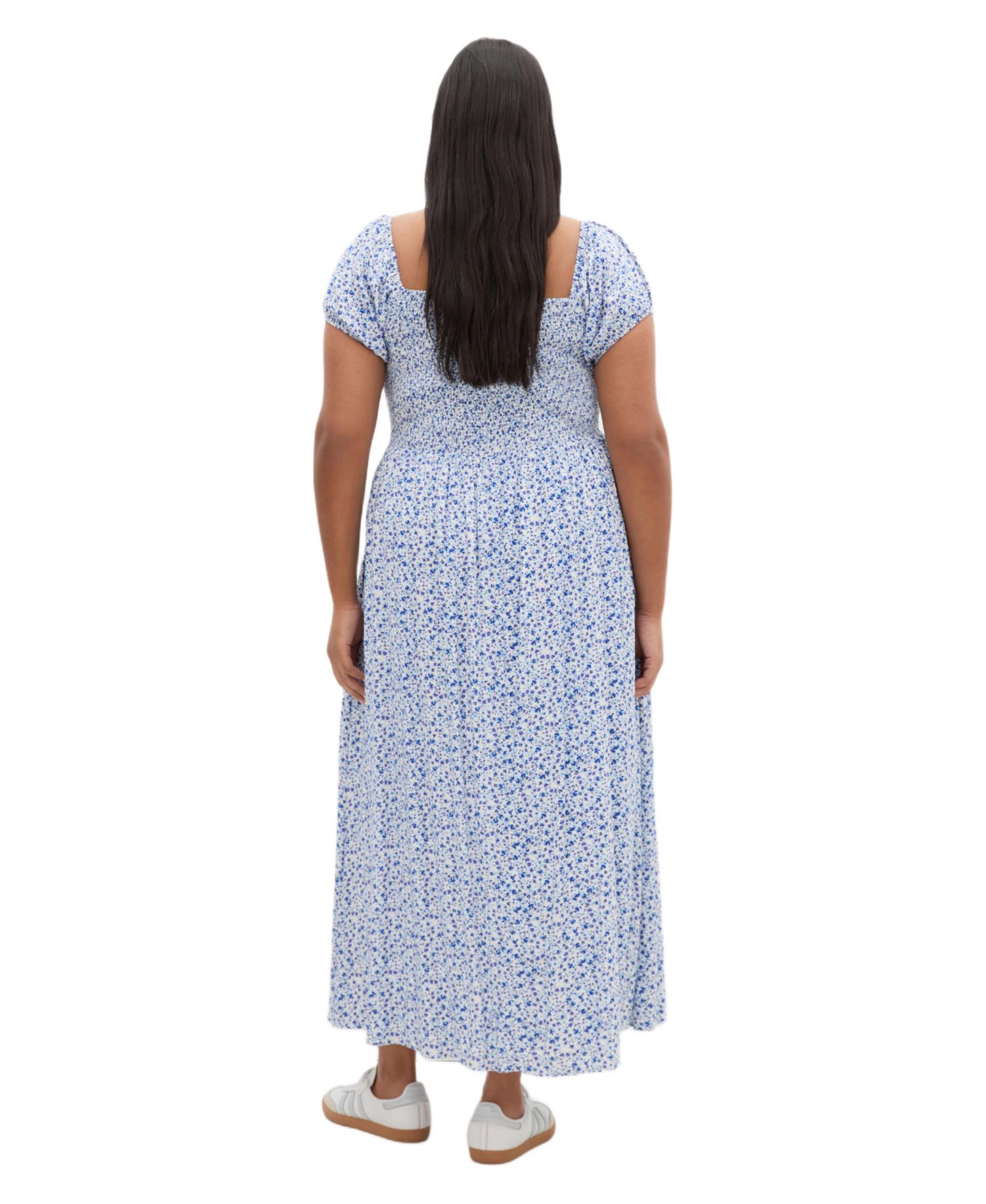 Women's Abbie Short Sleeve Floral Print Maxi Dress