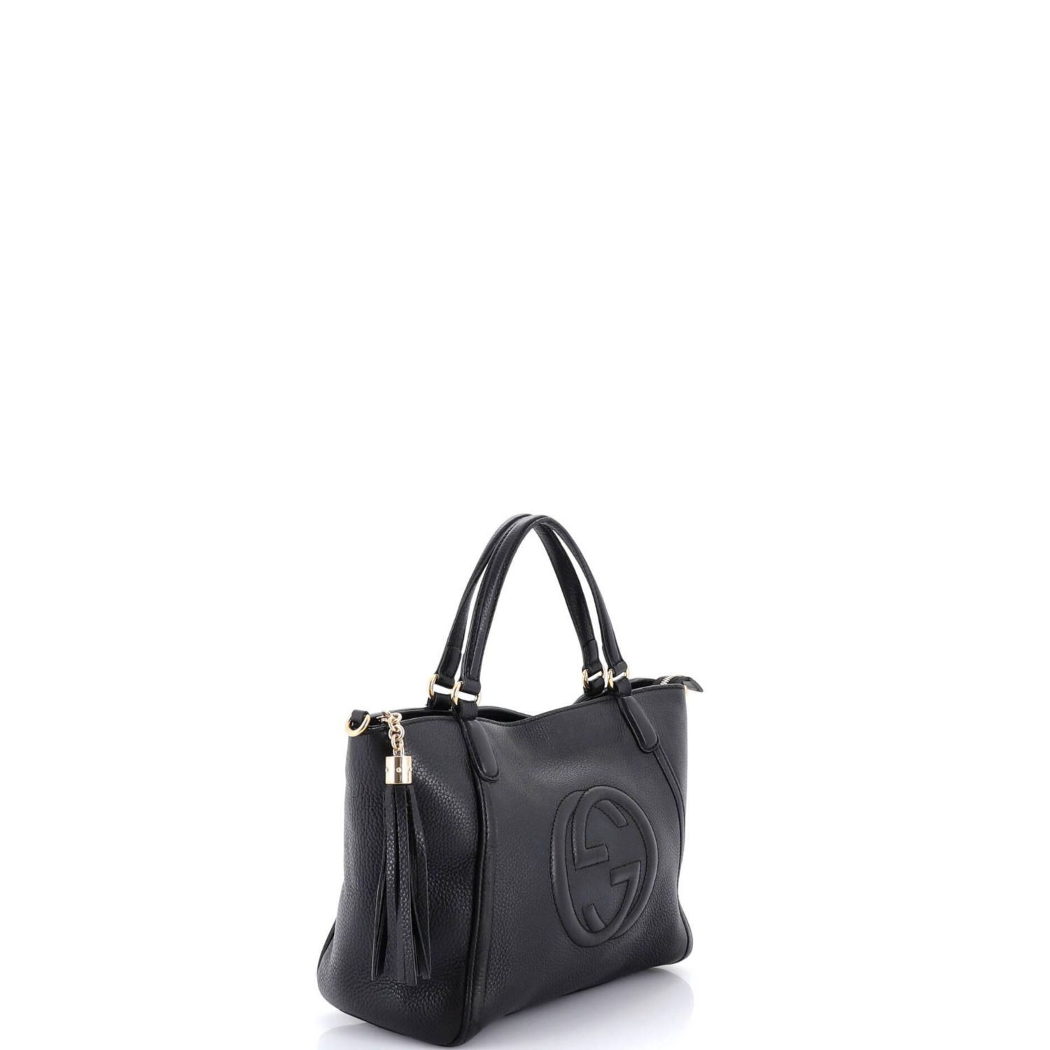 Small Soho Convertible Top Handle Bag Leather