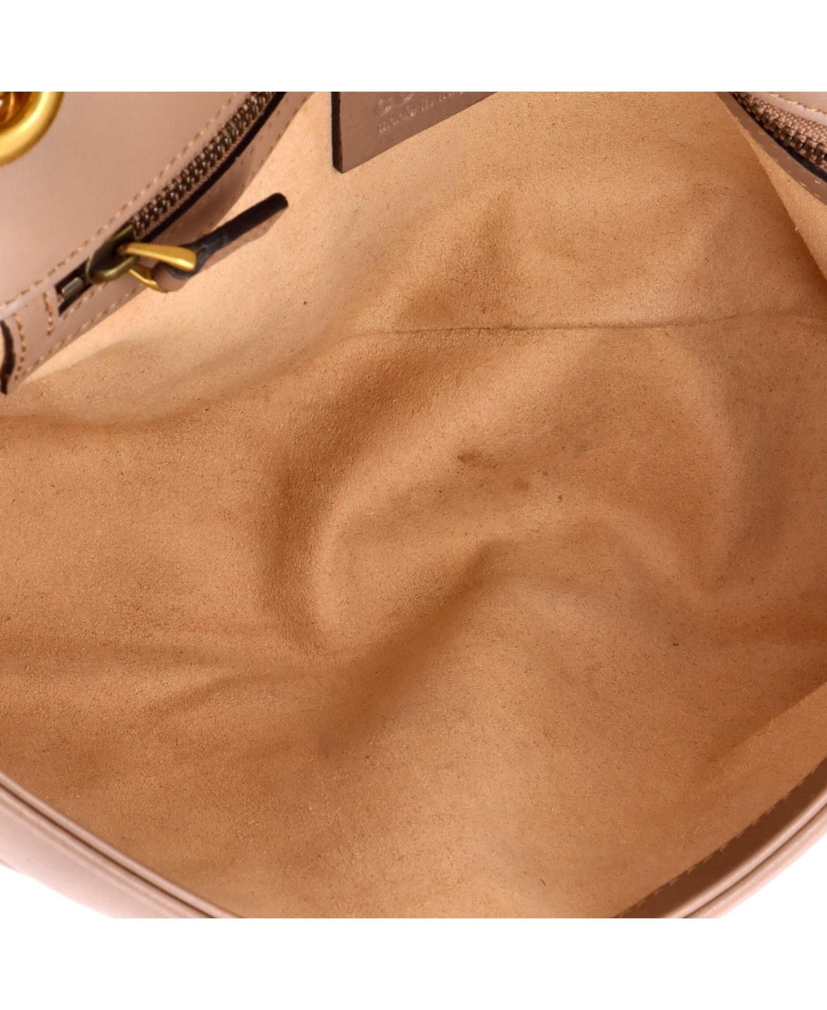 Pre-Owned Gucci Gg Marmont Flap Bag Matelasse Leather