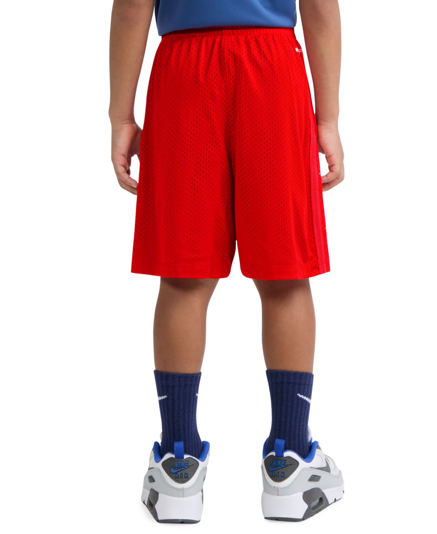 Boys' 2T-7 Dri-FIT Logo Mesh Pull-On Shorts