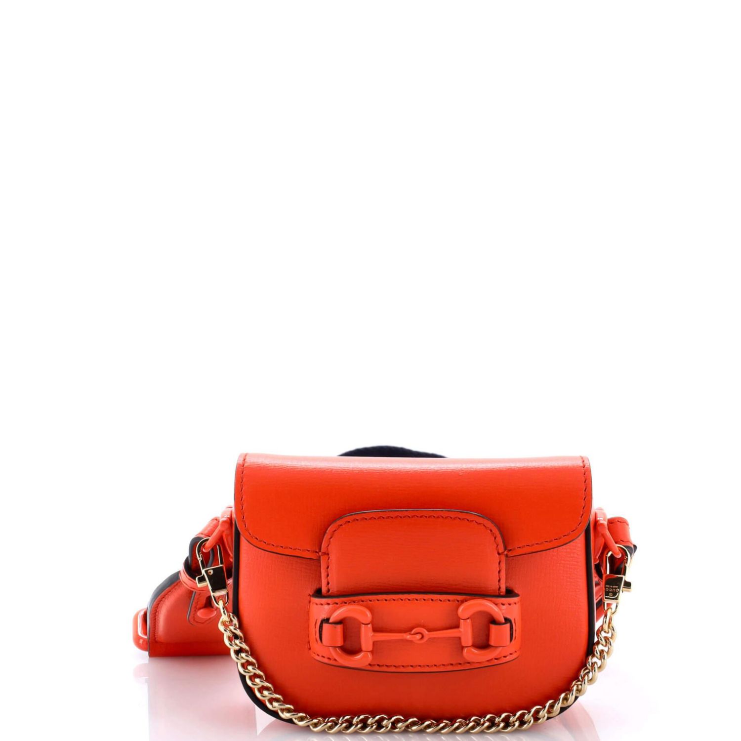 Horsebit 1955 Flap Wallet with Strap Leather