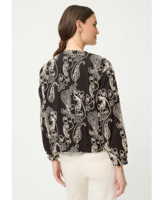 Women's Embroidered Indoor Jacket