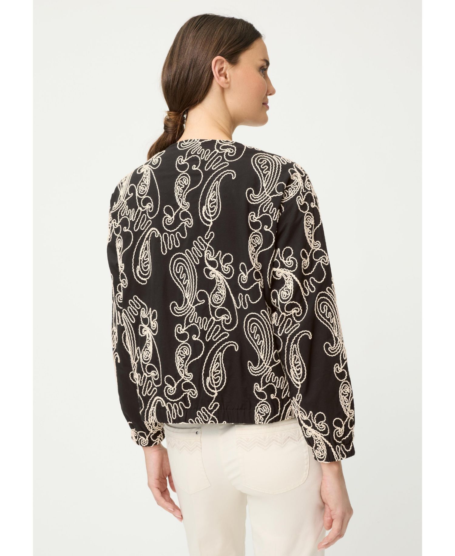 Women's Embroidered Indoor Jacket