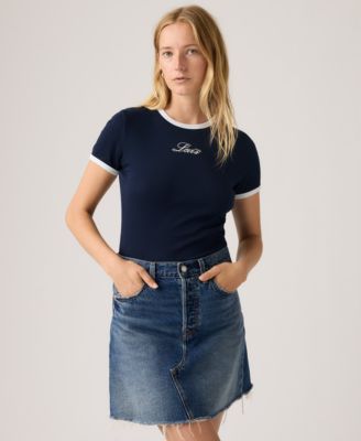 Women's Graphic Ringer Rickie T-Shirt